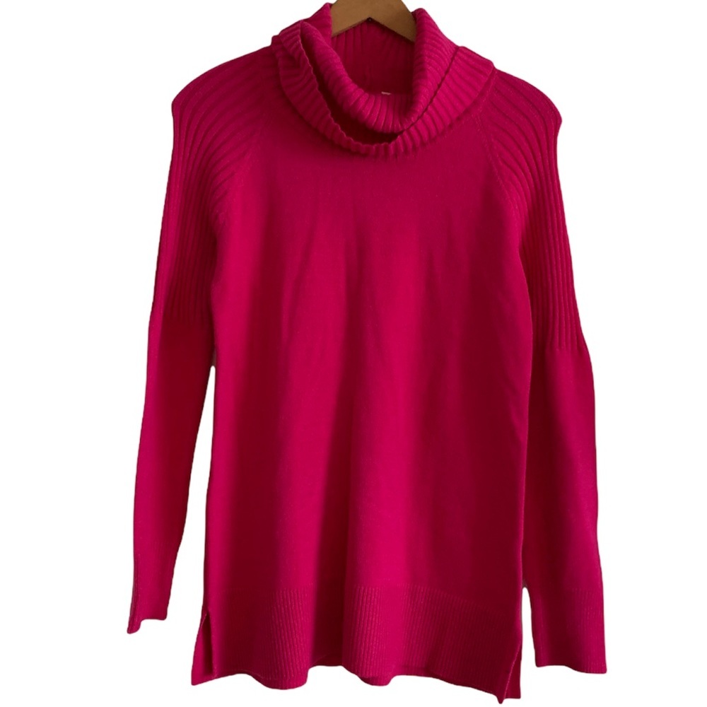 Time And Tru Women’s Pink Cowl Neck Sweater Size Small (4-6)